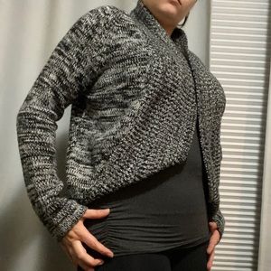 Warm knit cardigan